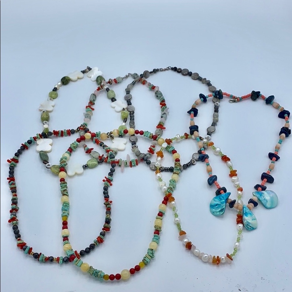 Hand beaded original necklace
